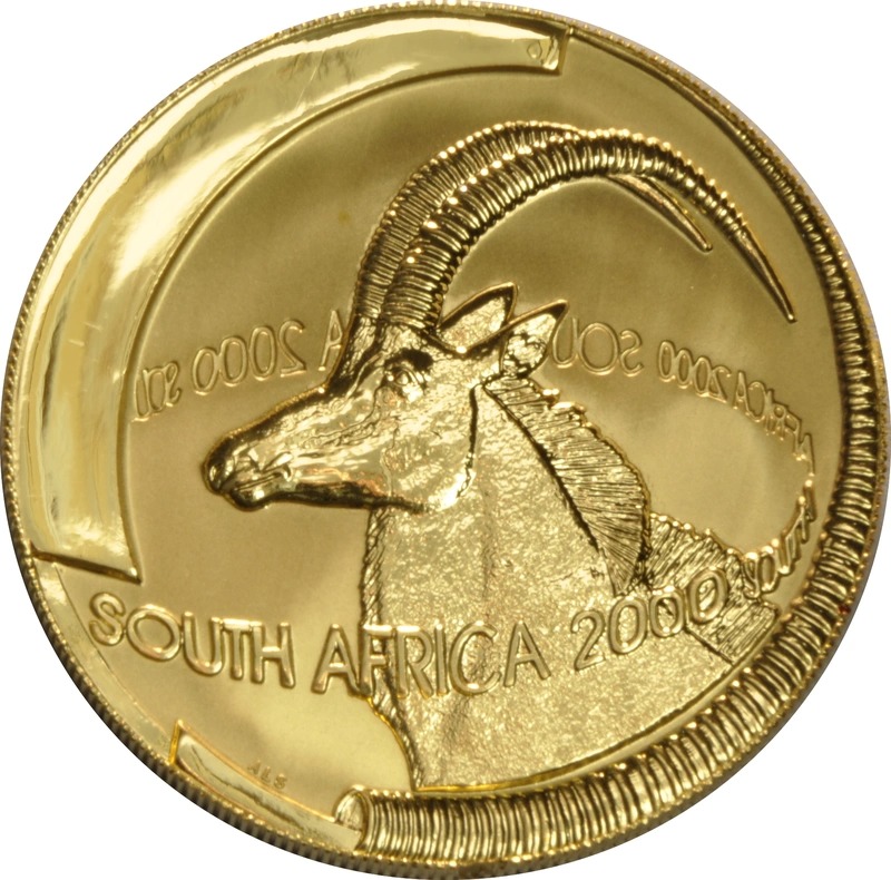Buy 2000 1 oz Natura Gold Coin Sable Boxed - Image 3