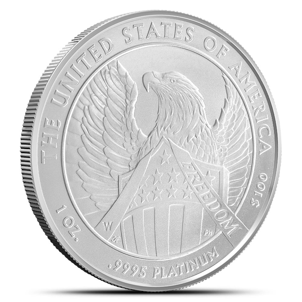 2007-W 1 oz Burnished American Platinum Eagle Coin (Box + CoA) - Image 2