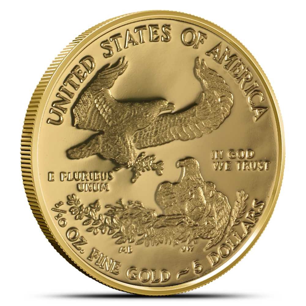 2014-W 1/10 oz Proof American Gold Eagle Coin (Box + CoA) - Image 2