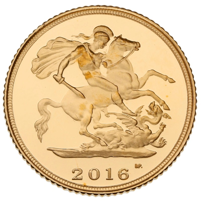 2016 Proof Gold Half Sovereign Coin Boxed - Image 2