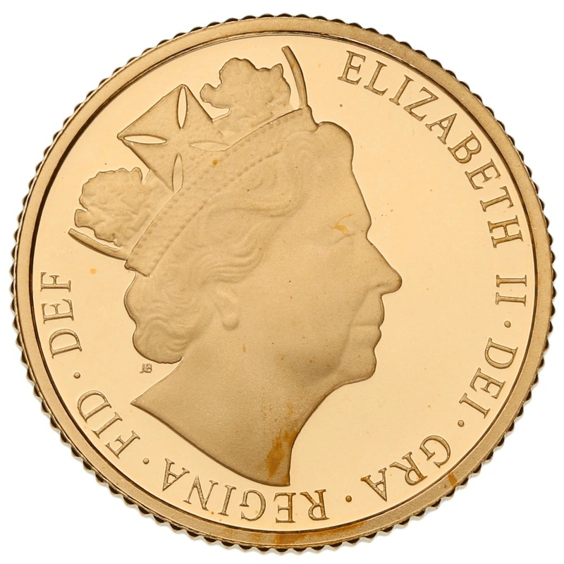 2016 Proof Gold Half Sovereign Coin Boxed - Image 3