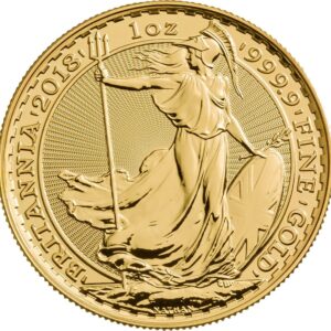 2018 Gold Britannia 1 oz Coin PCGS MS70