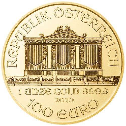 2020 1 oz Austrian Gold Philharmonic Coin - Image 2