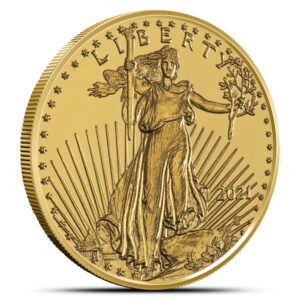 2021 1/10 oz American Gold Eagle Coin (Type 2)