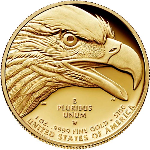 2021-W 1 oz American Gold Liberty High Relief Coin (Box + CoA) - Image 4