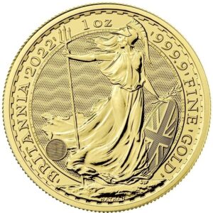2022 1 oz Gold Britannia Coin NGC MS70