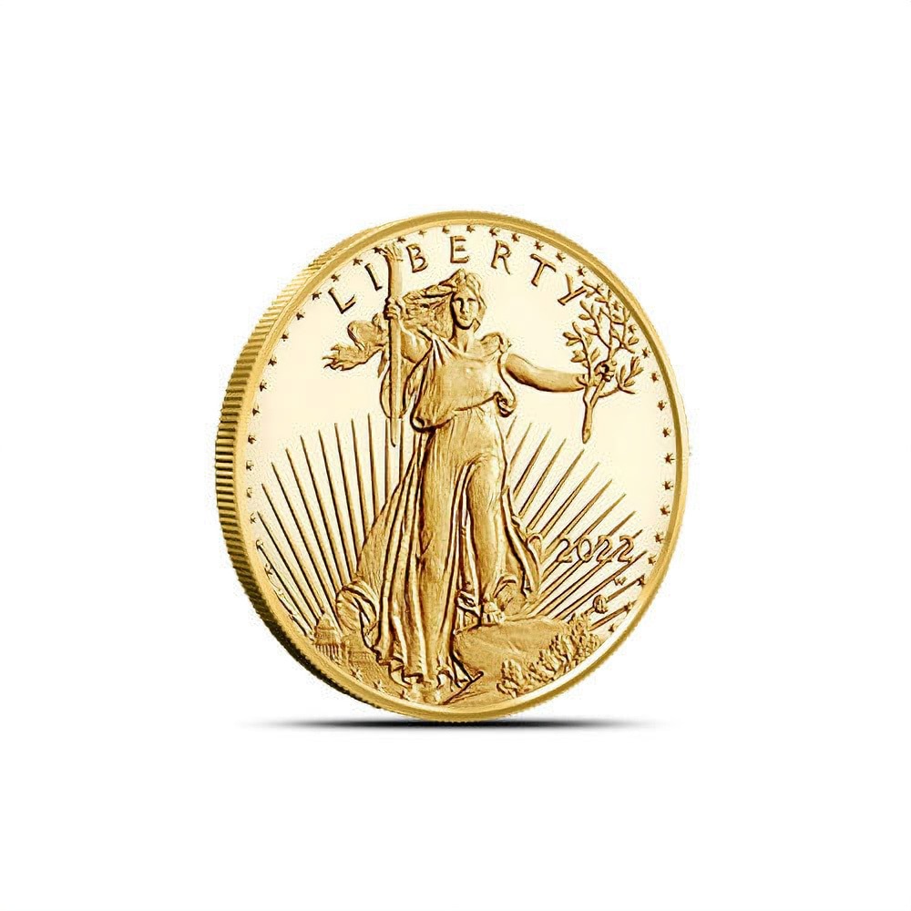 2022-W 1/10 oz Proof American Gold Eagle Coin (Box + CoA) - Image 2