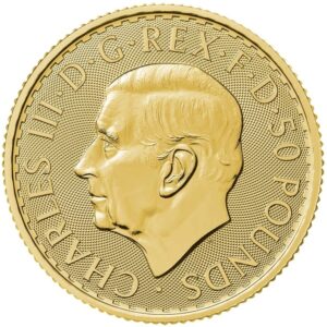 2023 1/2 oz Gold Britannia Coin King Charles III