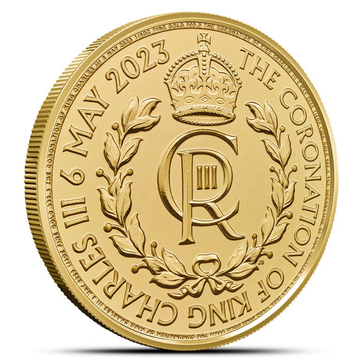 2023 1/4 oz British Gold Coronation of the King Coin (BU) - Image 2