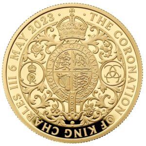 2023 1 oz Gold Coronation of King Charles III Proof Coin Boxed
