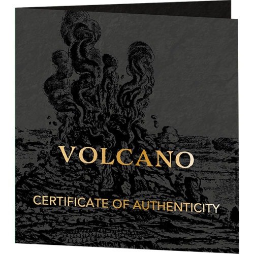 2023 5 oz Antique Vanuatu Silver Volcano Coin (Box + CoA) - Image 7