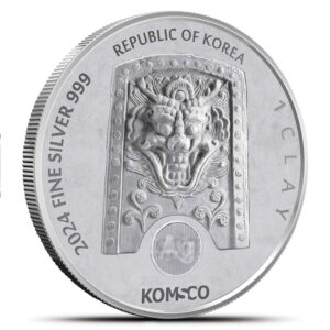 2024 1 oz South Korean Silver Chiwoo Cheonwang (BU)