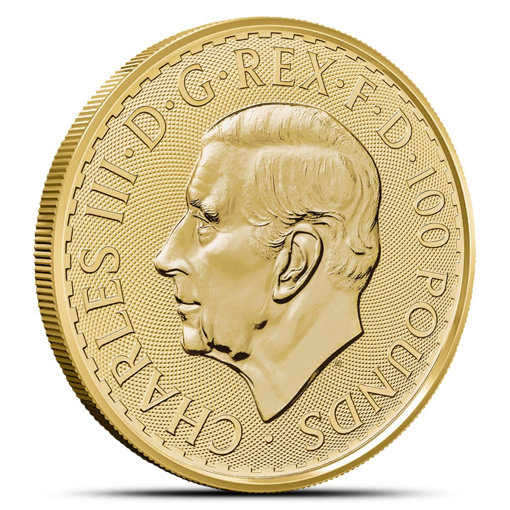 2025 1 oz British Gold Britannia Tube (BU, 10 Coins) - Image 3