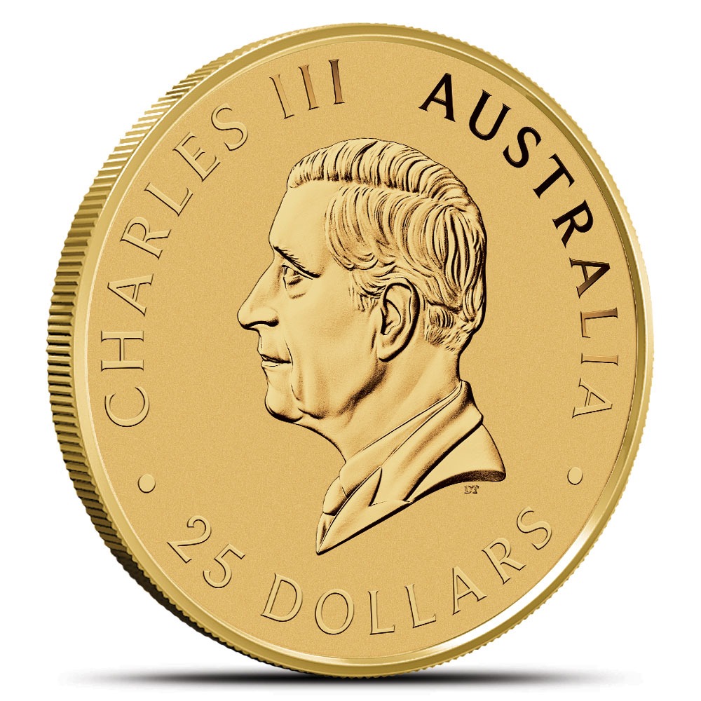 2025 1/4 oz Australian Gold Kangaroo Coin (BU) - Image 2