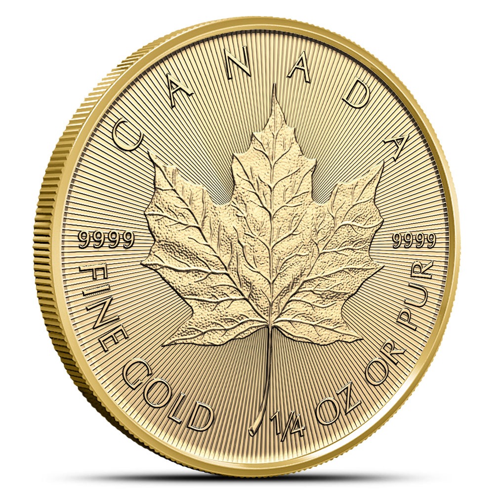 2025 1/4 oz Canadian Gold Maple Leaf Sheet (20 Coins, BU) - Image 2
