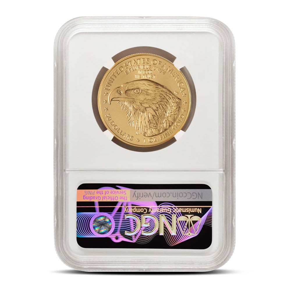 2026 1 oz American Gold Eagle Coin NGC MS70 ER - Image 2