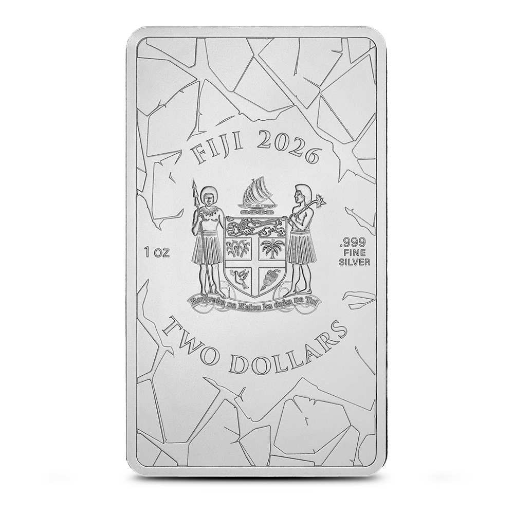 2026 1 oz Fiji Silver Mosaique Bald Eagle Coin (Proof-Like, Capsule + CoA) - Image 4