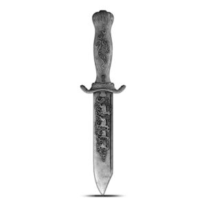 2026 2 oz Antique Samoa Silver Theodore Roosevelt’s Bowie Knife Coin (High Relief, Box + CoA)