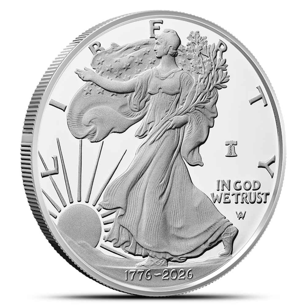 2026-W 1 oz Proof American Silver Eagle Coin (Box & CoA)