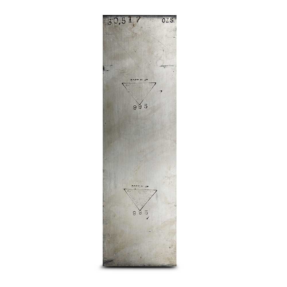 30.517 oz Handy & Harman Platinum Bar
