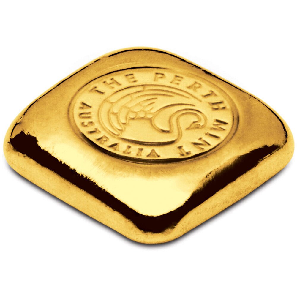 Buy 1 oz Perth Mint Cast Gold Bar (Secondary Market) - Image 3