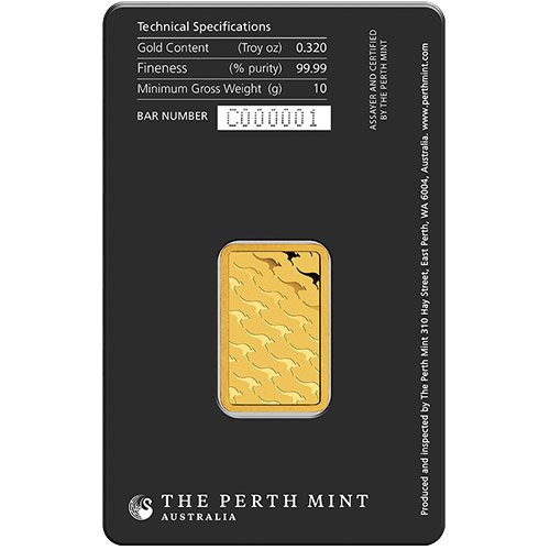 Buy 10 Gram Perth Mint Gold Bar (New w/ Assay) - Image 3