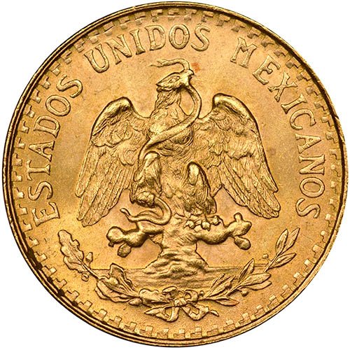 Buy 2 Peso Mexican Gold Coin (Random Year, Varied Condition) - Image 2