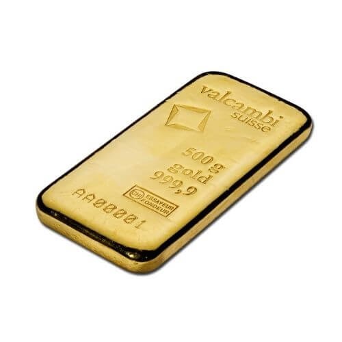 Buy 500 Gram Valcambi Cast Gold Bar (New w/ Assay) - Image 2