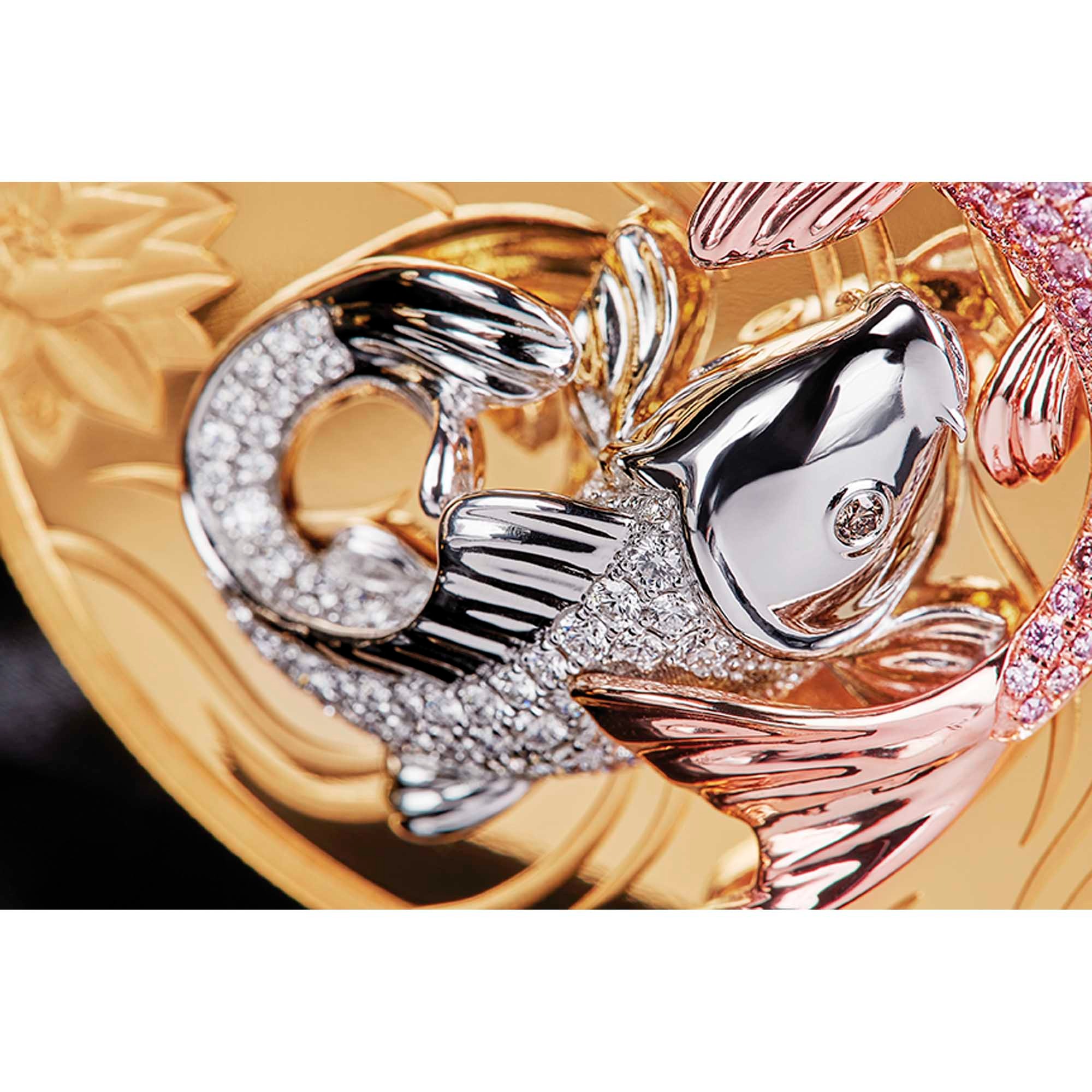 2022 10 oz Proof Jewelled Koi Gold Coin - Image 7